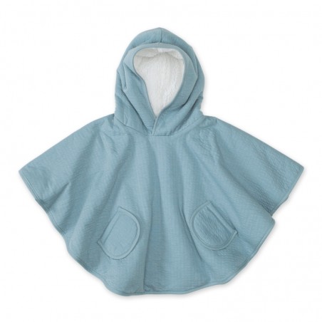 PONCHO DE VOYAGE  TETRA JERSEY + TEDDY