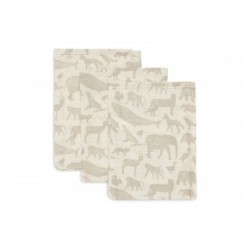 3 GANTS DE TOILETTE GAZE DE...