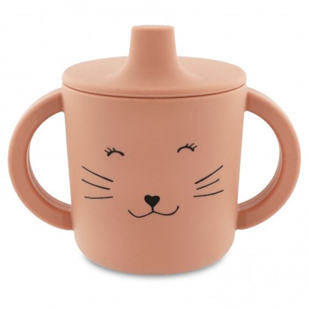 TASSE D'APPRENTISSAGE EN SILICONE - MRS. CAT
