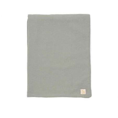 COUVERTURE MICRODOUX 75X100 CM SAUGE