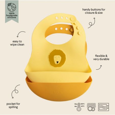 BAVOIR SILICONE 2-PACK