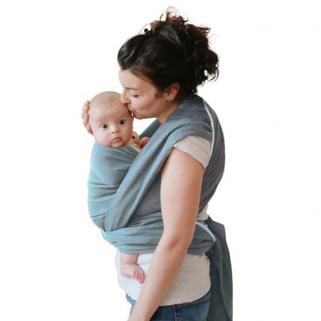 ECHARPE DE PORTAGE TISSEE, BEIGE SABLE