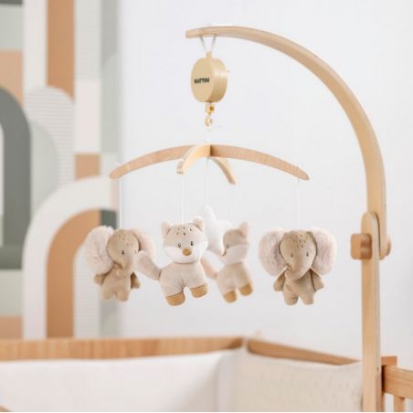 MOBILE MUSICAL SUPPORT BOIS