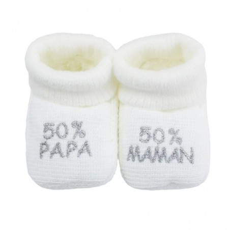 CHAUSSONS 50% PAPA 50% MAMAN