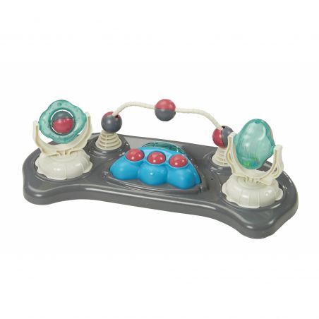 TROTTEUR 2 EN 1 ZINC
