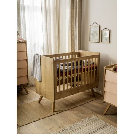LIT BEBE VINTAGE Bois 60x120 cm