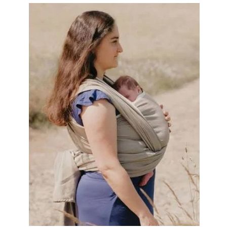 ECHARPE DE PORTAGE TISSEE, BEIGE SABLE