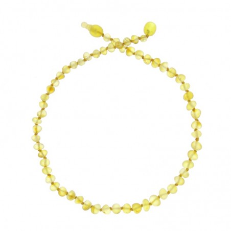 COLLIER ENFANT AMBRE - BILLES - CLIPS