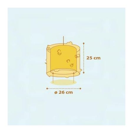 SUSPENSION RONDE DOUBLE PAROIE