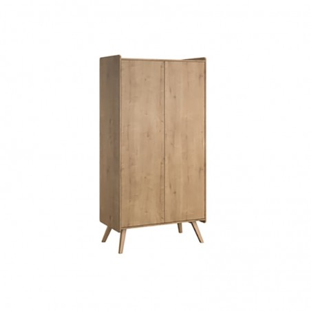 ARMOIRE VINTAGE 2-PORTES BOIS