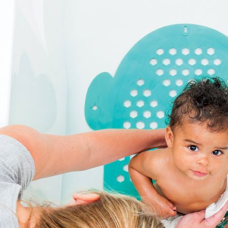 TAPIS DE BAIN & RANGEMENT 2 EN 1