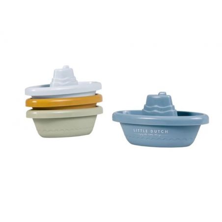 BATEAUX DE BAIN A EMPILER - BLEU