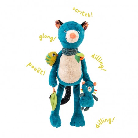 PANTHERE ZIMBA D'ACTIVITES DANS LA JUNGLE