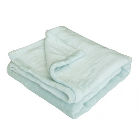 COUVERTURE MICRODOUX 75X100 CM SAUGE