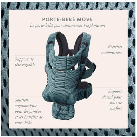 PORTE-BEBE MOVE, MESH 3D