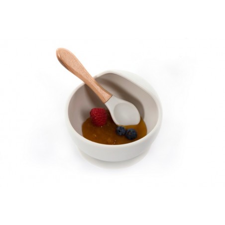 B-BOL VENTOUSE SILICONE & CUILLERE