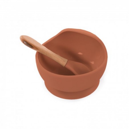 B-BOL VENTOUSE SILICONE & CUILLERE