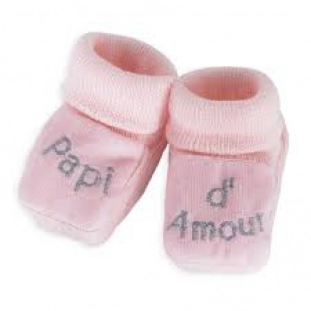 CHAUSSONS BEBE PAPI D AMOUR