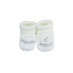 CHAUSSONS BEBE MAMAN D...