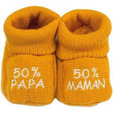 CHAUSSONS 50% PAPA 50% MAMAN