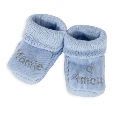 CHAUSSONS BEBE MAMIE D AMOUR