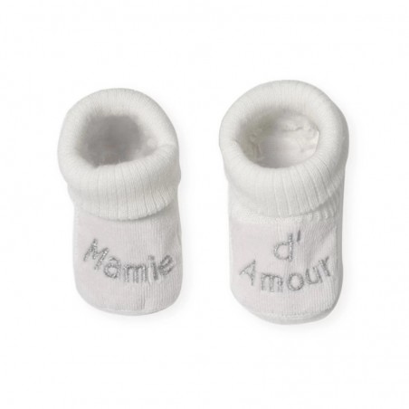 CHAUSSONS BEBE MAMIE D AMOUR