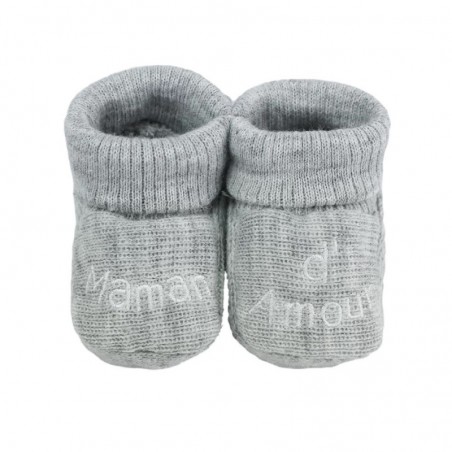 CHAUSSONS BEBE MAMAN D AMOUR