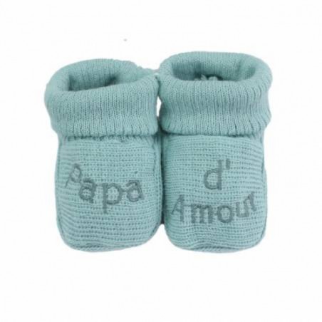 CHAUSSONS BEBE PAPA D AMOUR
