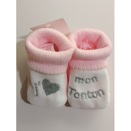 CHAUSSONS J'AIME MON TONTON